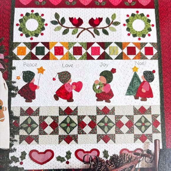 Sugarplum Christmas Quilt Pattern Book L Hohag Brandywine Design Vtg 2004 - Picture 4 of 6